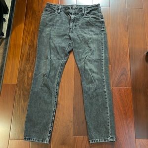 BDG slim washed black jeans